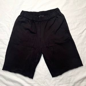brandy melville rosa long sweat shorts